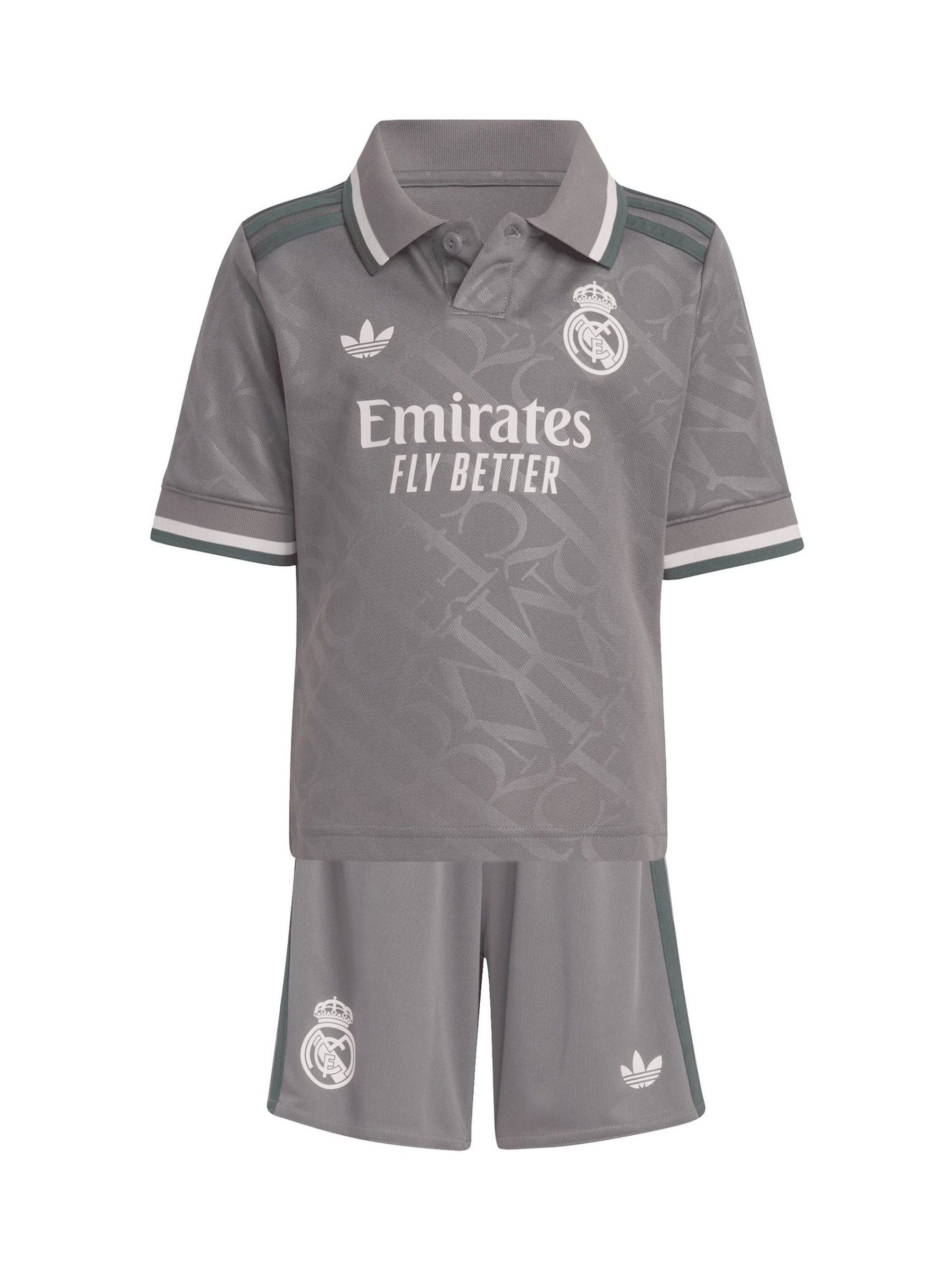 Buy adidas Grey Real Madrid Third Minikit 2024-25 from Next USA