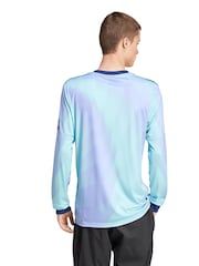 adidas Blue Arsenal Third 2024-25 Long Sleeve Shirt - Image 2 of 5