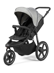 Ickle Bubba Space Grey Venus Prime Jogger I Size Travel System and Isofix Base Three Wheel Pushchair - Image 3 of 6