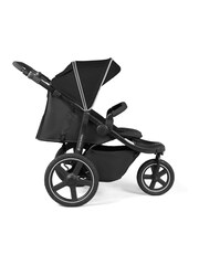 Ickle Bubba Black Venus Max Jogger Size Travel System and Isofix Three Wheel Pushchair - Image 3 of 6