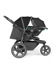Ickle Bubba Black Venus Max Jogger Size Travel System and Isofix Three Wheel Pushchair - Image 4 of 6