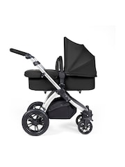 Ickle Bubba Silver Midnight Black Stomp Luxe All-In-One I Size Travel System with St Base - Image 3 of 6