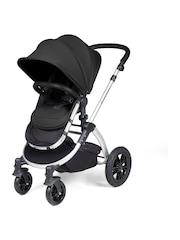 Ickle Bubba Silver Midnight Black Stomp Luxe All-In-One I Size Travel System with St Base - Image 4 of 6
