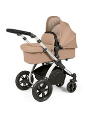 Ickle Bubba Silver Desert Black Stomp Luxe All in One i-Size Travel System with ISOFIX Base - Image 2 of 6