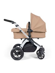 Ickle Bubba Silver Desert Black Stomp Luxe All in One i-Size Travel System with ISOFIX Base - Image 3 of 6