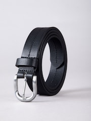 Lakeland Leather Black Kendal Belt - Image 2 of 3