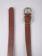 Marrón - Lakeland Leather Bowness Dual Buckle Belt - Imagen 3 de 3