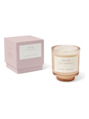 Katie Loxton Pink Mum Peach Rose and Sweet Mandarin Sentiment Candle - Image 1 of 3