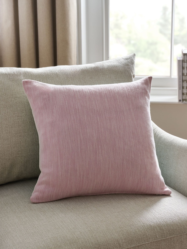 Teal Blue 50 x 50cm Two Tone Cushion - Image 2 of 6