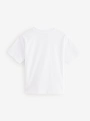 White Fast and Furious License 100% Cotton T-Shirt (4-16yrs) - Image 2 of 4