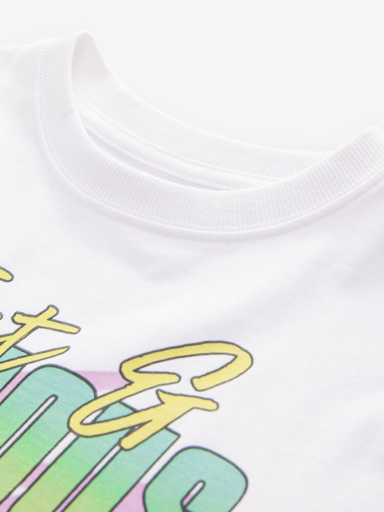 White Fast and Furious License 100% Cotton T-Shirt (4-16yrs) - Image 4 of 4