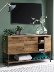 Dark Bronx Oak Effect TV Unit - Image 1 of 5