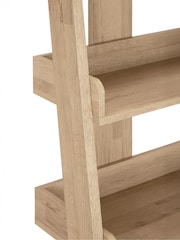Light Bronx Oak Effect Narrow Ladder Shelving - Image 3 of 8