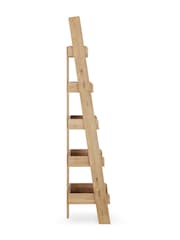 Light Bronx Oak Effect Narrow Ladder Shelving - Image 8 of 8