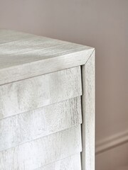Light Isla Mango Wood Textured Front Large Sideboard - Image 4 of 9