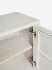 Light Isla Mango Wood Textured Front Large Sideboard - Image 9 of 9