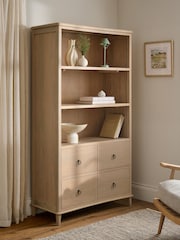 Light Natural Soild Mango Wood Bookcase Shelf - Image 1 of 8