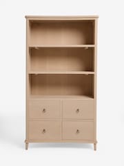 Light Natural Soild Mango Wood Bookcase Shelf - Image 2 of 8