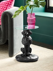 Black Patricia Poodle Shaped Side Table - Image 1 of 4