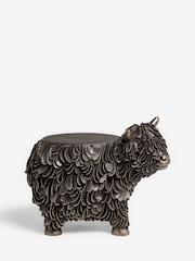 Bronze Hamish Resin Shaped Side Table - Image 4 of 6