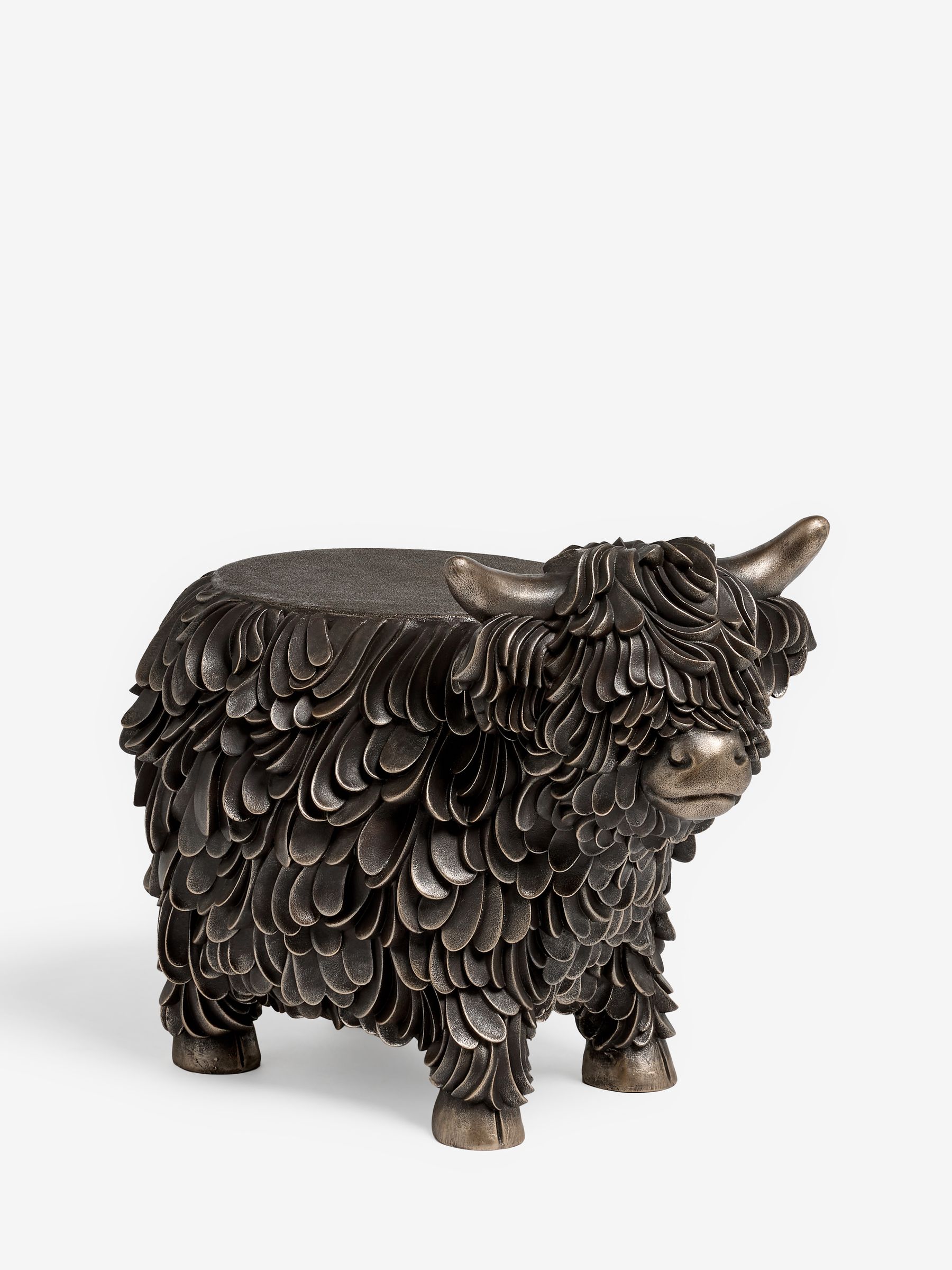 Buy Bronze Hamish Resin Side Table Suitable For Outdoor Use from