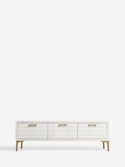 Light Isla Mango Wood Textured Front Up to 60 inch TV Unit - Image 6 of 10