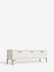 Light Isla Mango Wood Textured Front Up to 60 inch TV Unit - Image 8 of 10