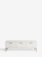 Light Isla Mango Wood Textured Front Up to 60 inch TV Unit - Image 9 of 10