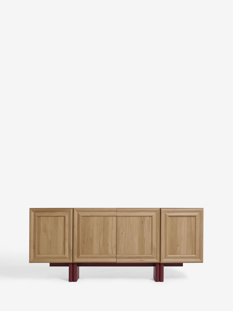 Red Sideboard - Image 1 of 5 Red Sideboard - Image 1 of 5