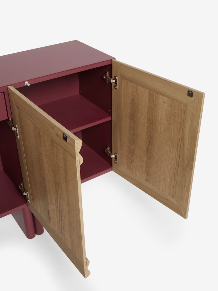Red Sideboard - Image 5 of 5 Red Sideboard - Image 5 of 5
