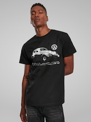 All + Every Black Volkswagen Beetle Spray Paint Mens 100% Cotton T-Shirt - Image 1 of 4