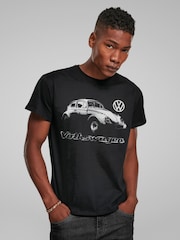 All + Every Black Volkswagen Beetle Spray Paint Mens 100% Cotton T-Shirt - Image 2 of 4