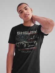 All + Every Black Shelby Cobra 1965 Est 1962 Mens 100% Cotton T-Shirt - Image 2 of 5