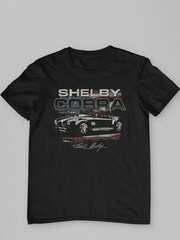 All + Every Black Shelby Cobra 1965 Est 1962 Mens 100% Cotton T-Shirt - Image 4 of 5