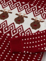 Czerwony - Sweter Polarn O. Pyret na Boże Narodzenie z bawełny organicznej - Image 5 of 5