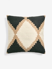 Geometric Woven Indoor Outdoor 50 x 30cm Cushion - Изображение 4 из 6