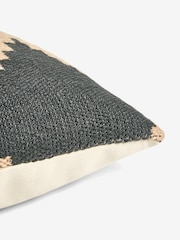 Geometric Woven Indoor Outdoor 50 x 30cm Cushion - Изображение 6 из 6