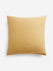 Ochre Yellow Quilted Animal Cushion - Image 4 of 5