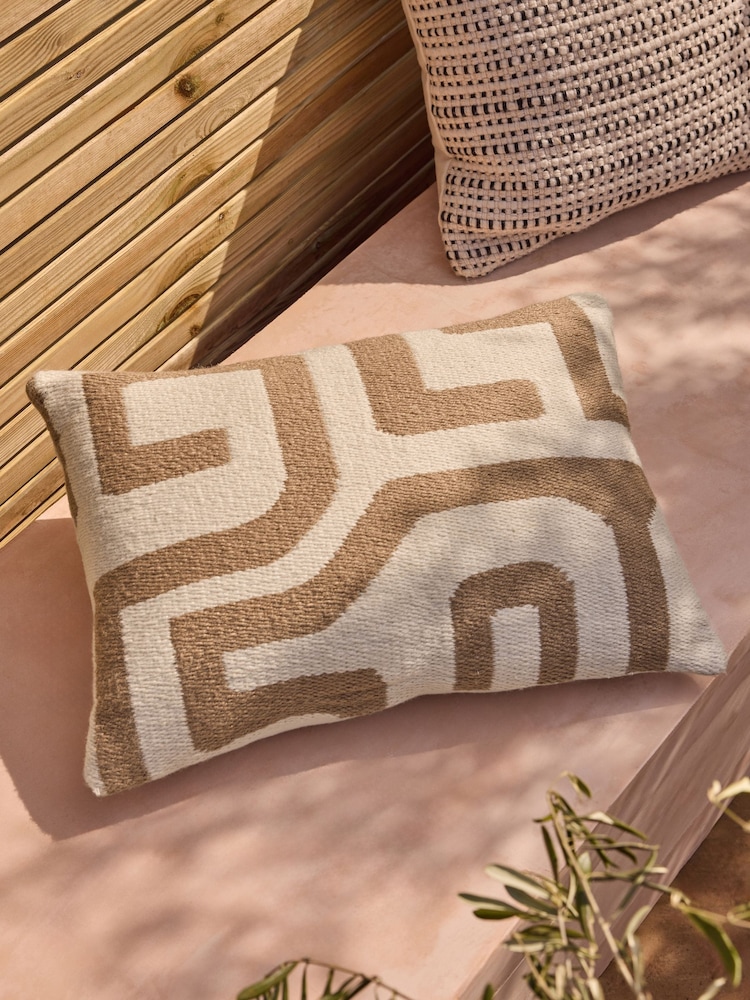 Indoor Outdoor Abstract Wiggle Cushion - Bild 1 von 5 Indoor Outdoor Abstract Wiggle Cushion - Bild 1 von 5