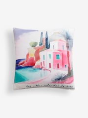 Ibiza Indoor Outdoor Printed Cushion - Bild 3 von 5