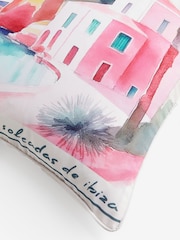 Ibiza Indoor Outdoor Printed Cushion - Bild 5 von 5