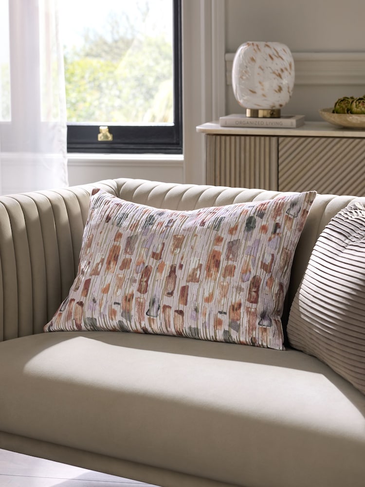 Almofada de veludo abstrata Fem Chic Cut - Imagem 1 de 5