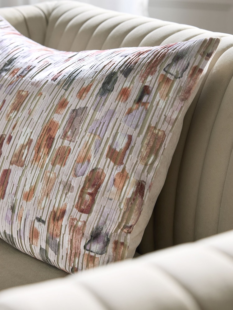 Abstract Fem Chic Cut Velvet Cushion - Bild 5 von 5 Abstract Fem Chic Cut Velvet Cushion - Bild 5 von 5