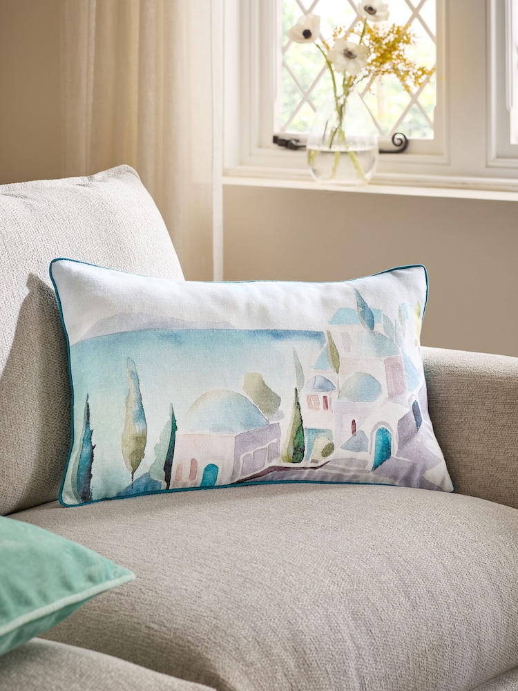 Santorini Printed Cushion - Bild 1 von 5 Santorini Printed Cushion - Bild 1 von 5