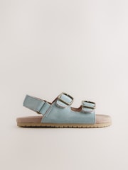 Blue Touch Fastening Corkbed Baby Sandals (0-24mths) - Image 4 of 7