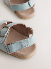 Blue Touch Fastening Corkbed Baby Sandals (0-24mths) - Image 6 of 7