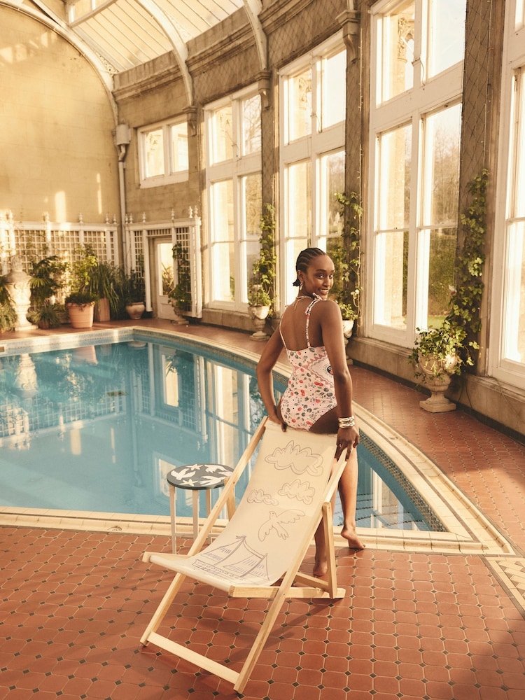 Cath Kidston Pink Cherry Swimsuit - Image 3 of 6