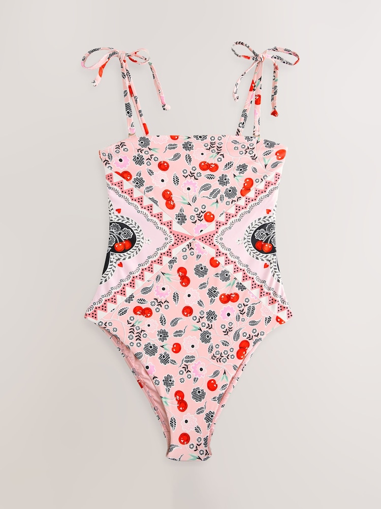 Cath Kidston Pink Cherry Swimsuit - Image 4 of 6