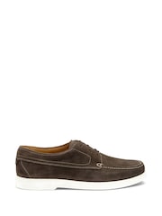 Серый - Замшевые мокасины Loake Sardinia - Изображение 1 из 3