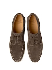 Серый - Замшевые мокасины Loake Sardinia - Изображение 3 из 3